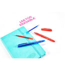 流暢普及した色の摩擦に引き込み式の消去可能なペンを書きなさい