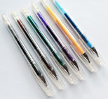 引き込み式の活気に満ちた色インク摩擦クリッカーのペン