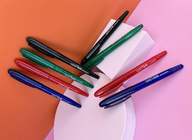 利用できる4色の0.7/0.5mmのばねの摩擦消去可能なペン